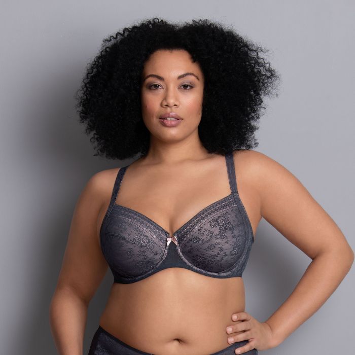 FLEUR - Reggiseno con ferretto,coppa C-J, ROSA FAIA - immagine 4
