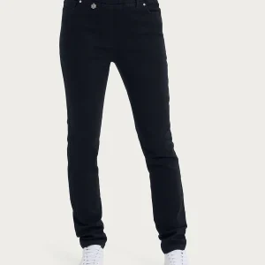 Jeans 5 tasche in Super Denim - Nero - RAGNO