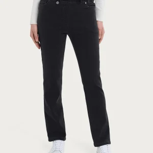 Jeans dritto con tasche in Super Denim - Antracite - RAGNO
