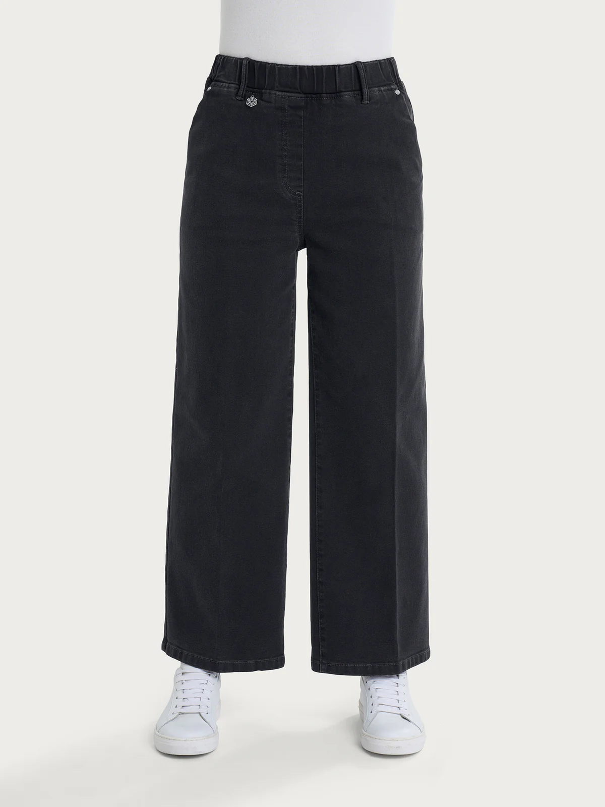 Jeans alla caviglia con tasche in Super Denim - RAGNO - immagine 2
