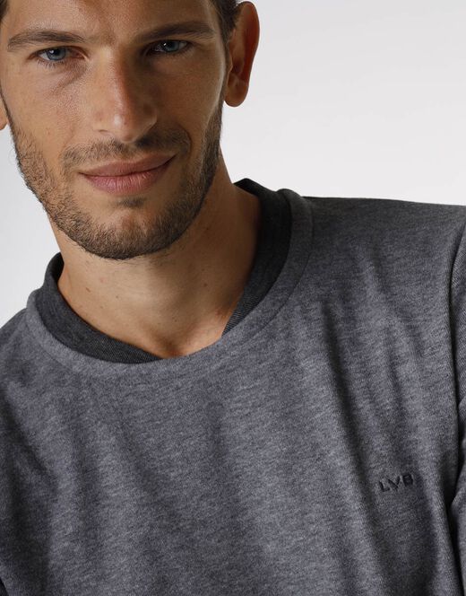 Pigiama lungo in interlock-Uomo-Lovable - immagine 4
