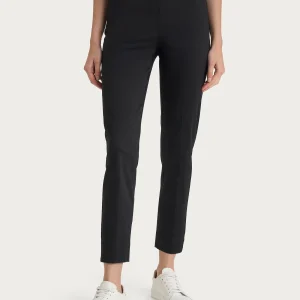 PANTALONE CAPRI CON SPACCHETTI IN SATIN-RAGNO(42-50)
