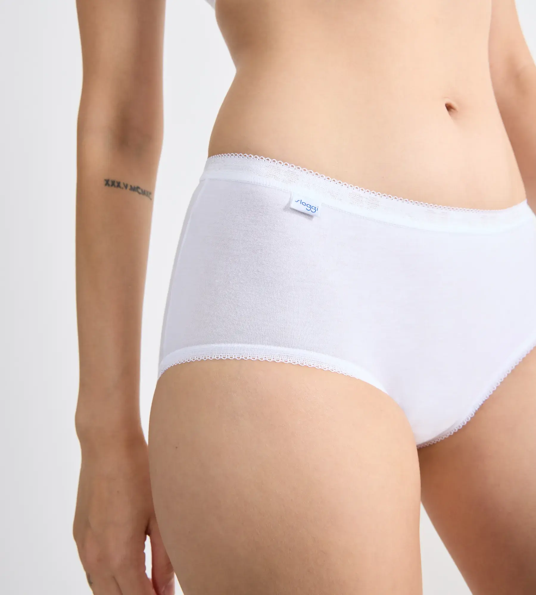 SLIP MIDI IN COTONE-SLOGGI BASIC+ - immagine 3