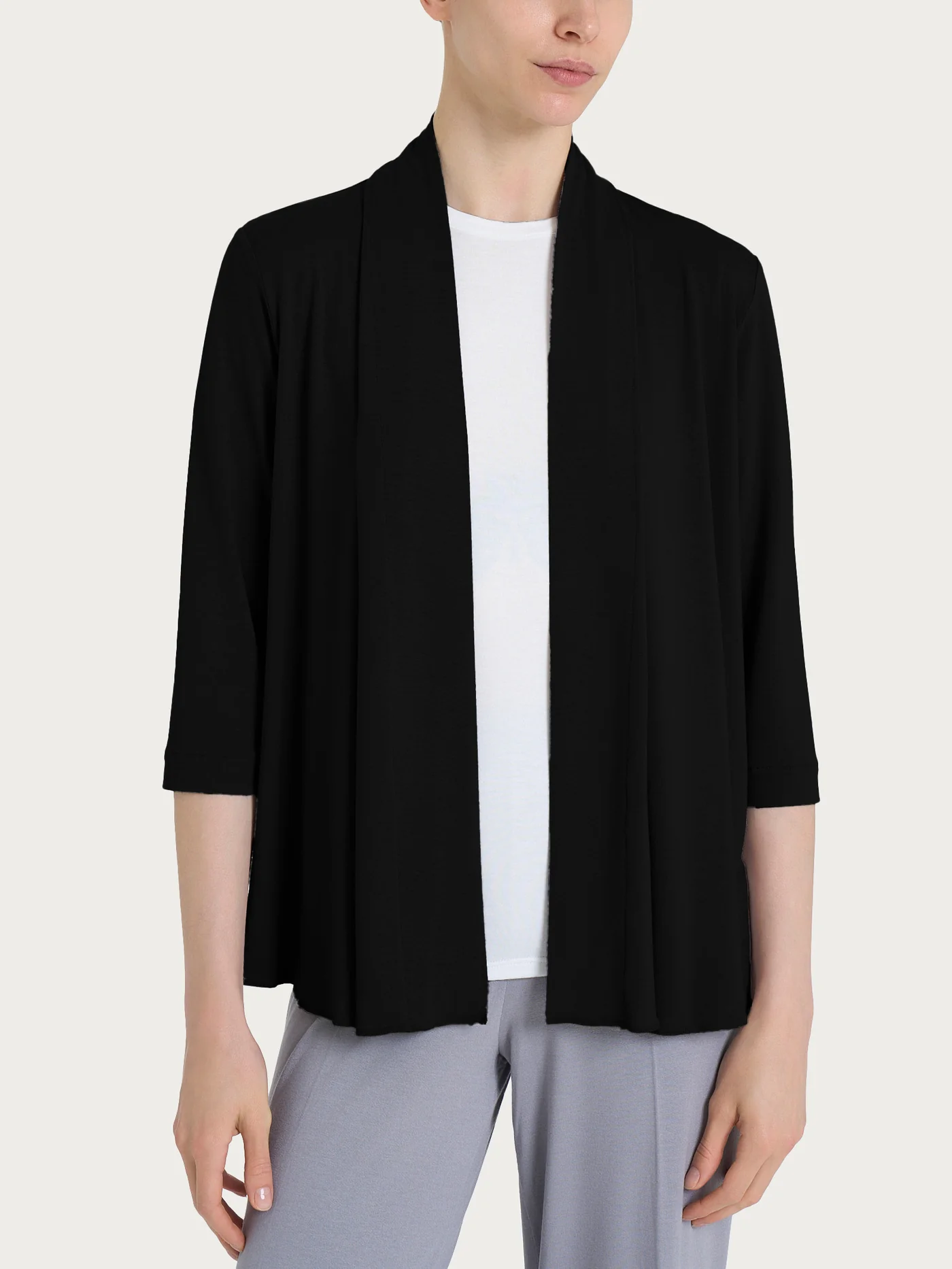 CARDIGAN CORTO APERTO-RAGNO - immagine 3