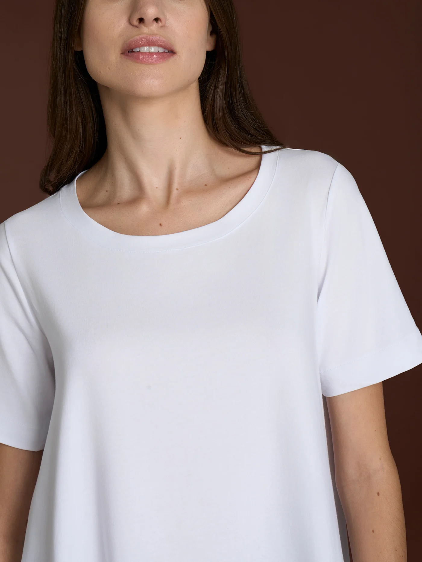MAGLIETTA GIROCOLLO IN COTONE -RAGNO - immagine 3