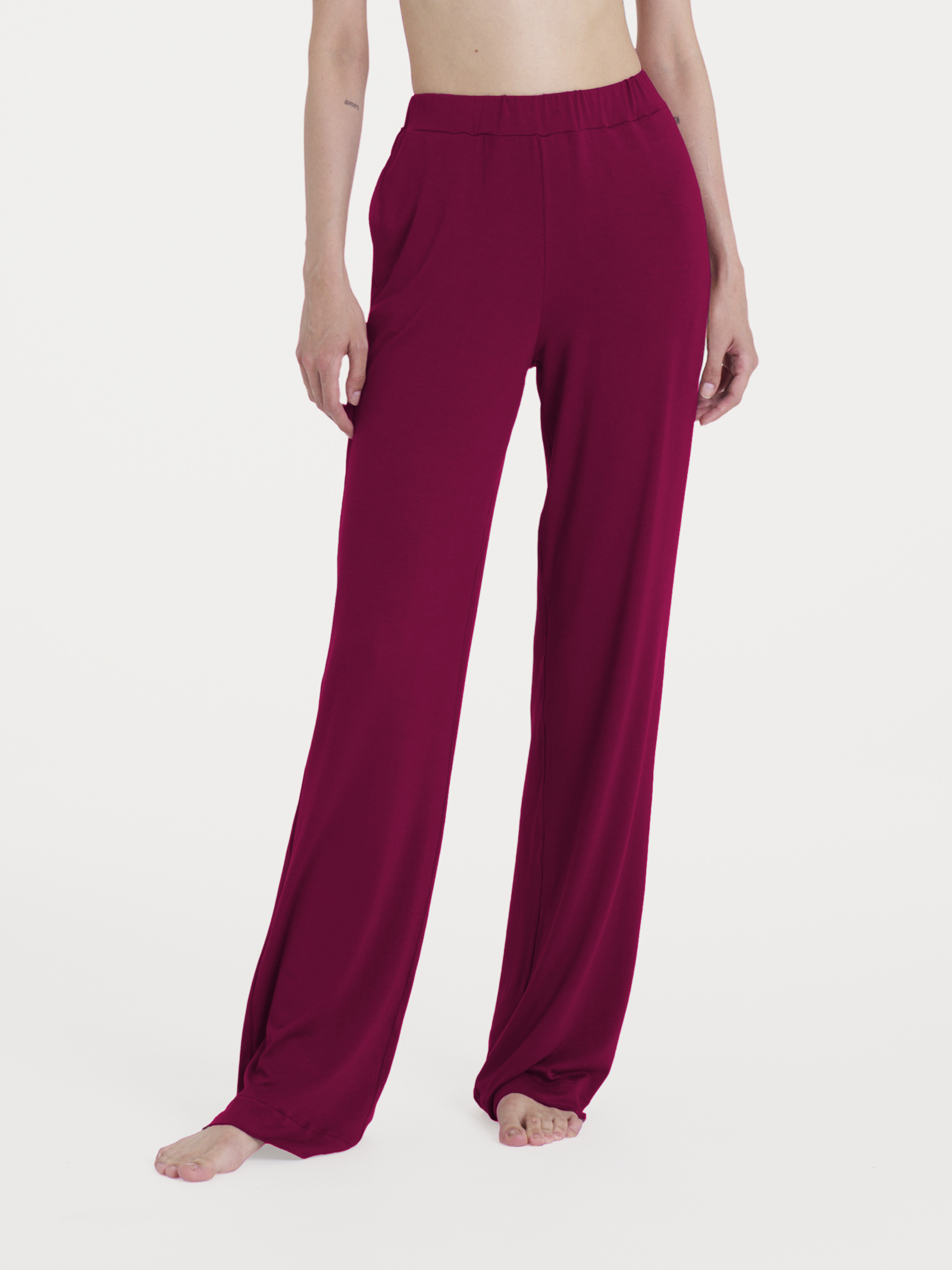 PANTALONE AMPIO CON TASCHE-RAGNO