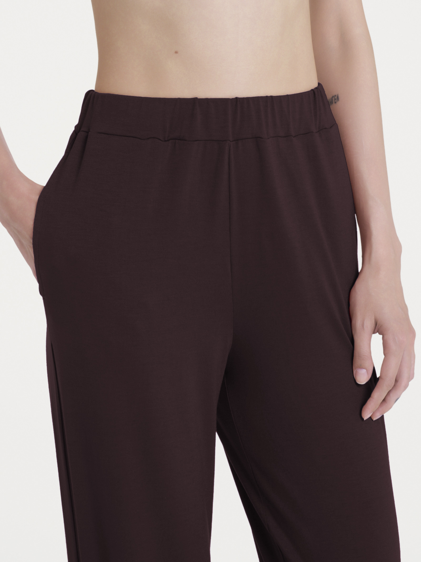 PANTALONE AMPIO CON TASCHE-RAGNO - immagine 5