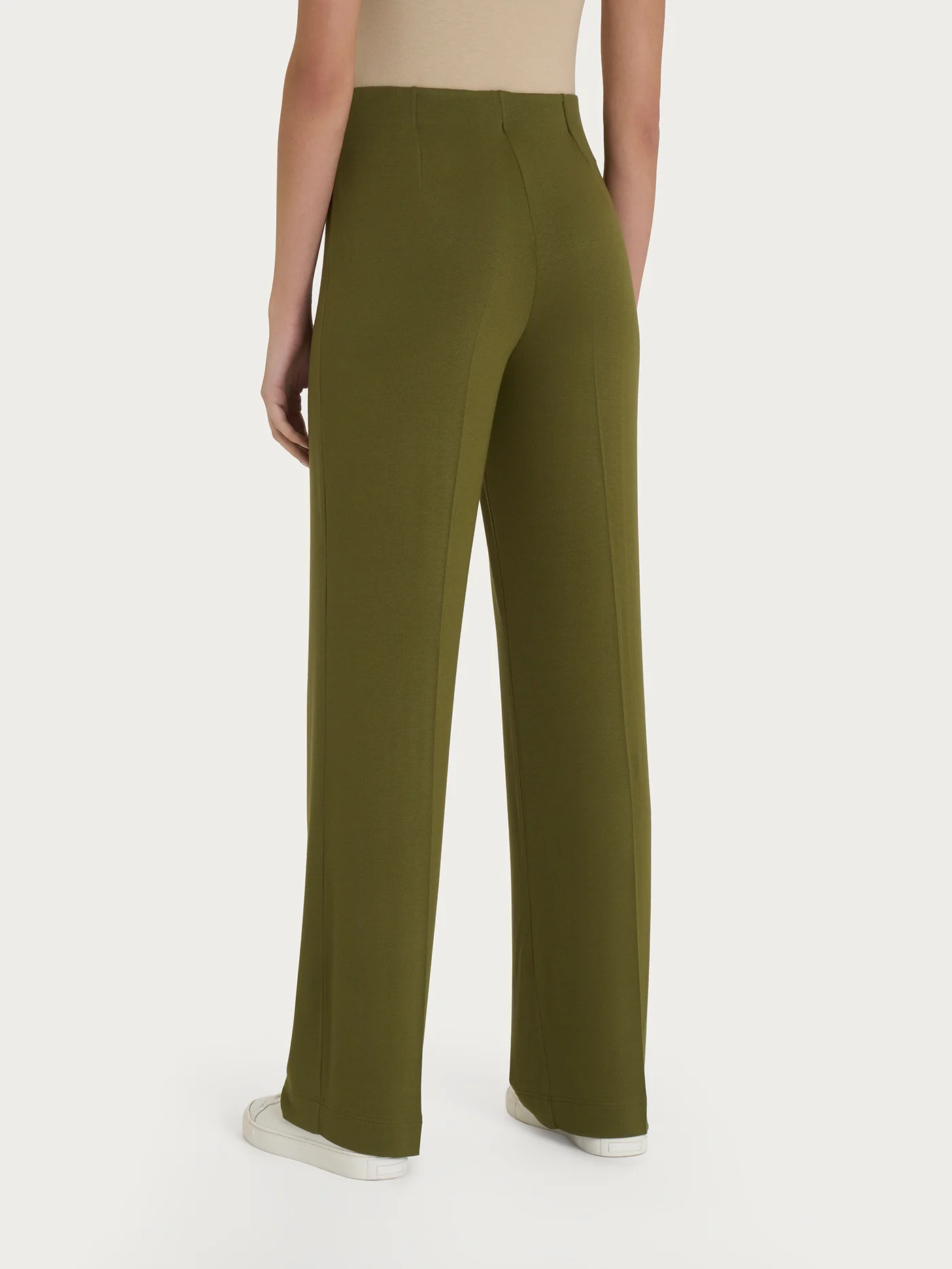 PANTALONE AMPIO in VISCOSA-RAGNO - immagine 2