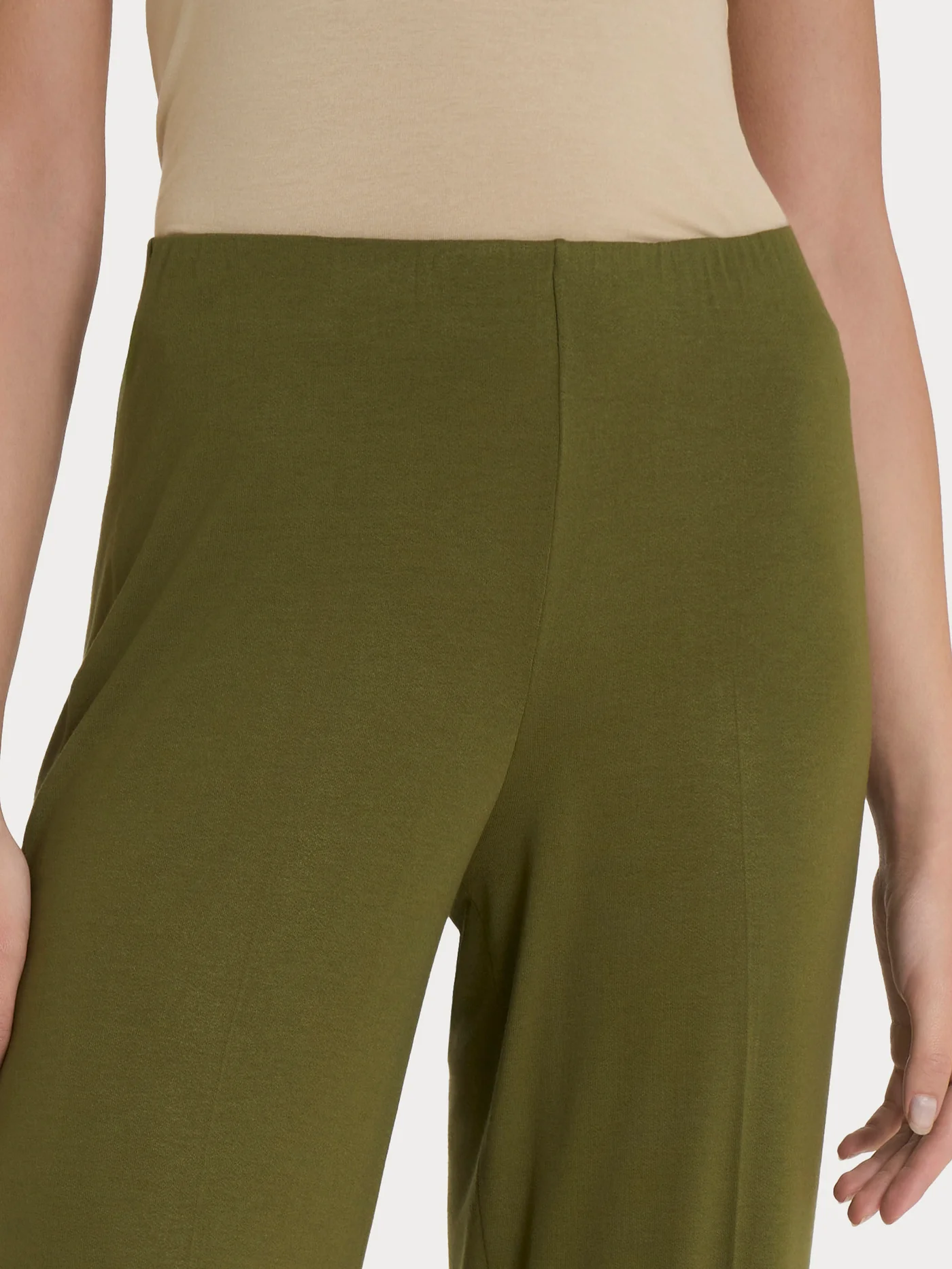 PANTALONE AMPIO in VISCOSA-RAGNO - immagine 3