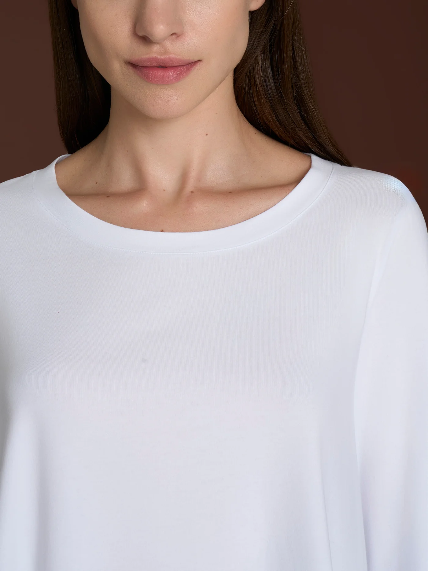 MAGLIETTA CON MANICA 3/4 in COTONE-RAGNO - immagine 3