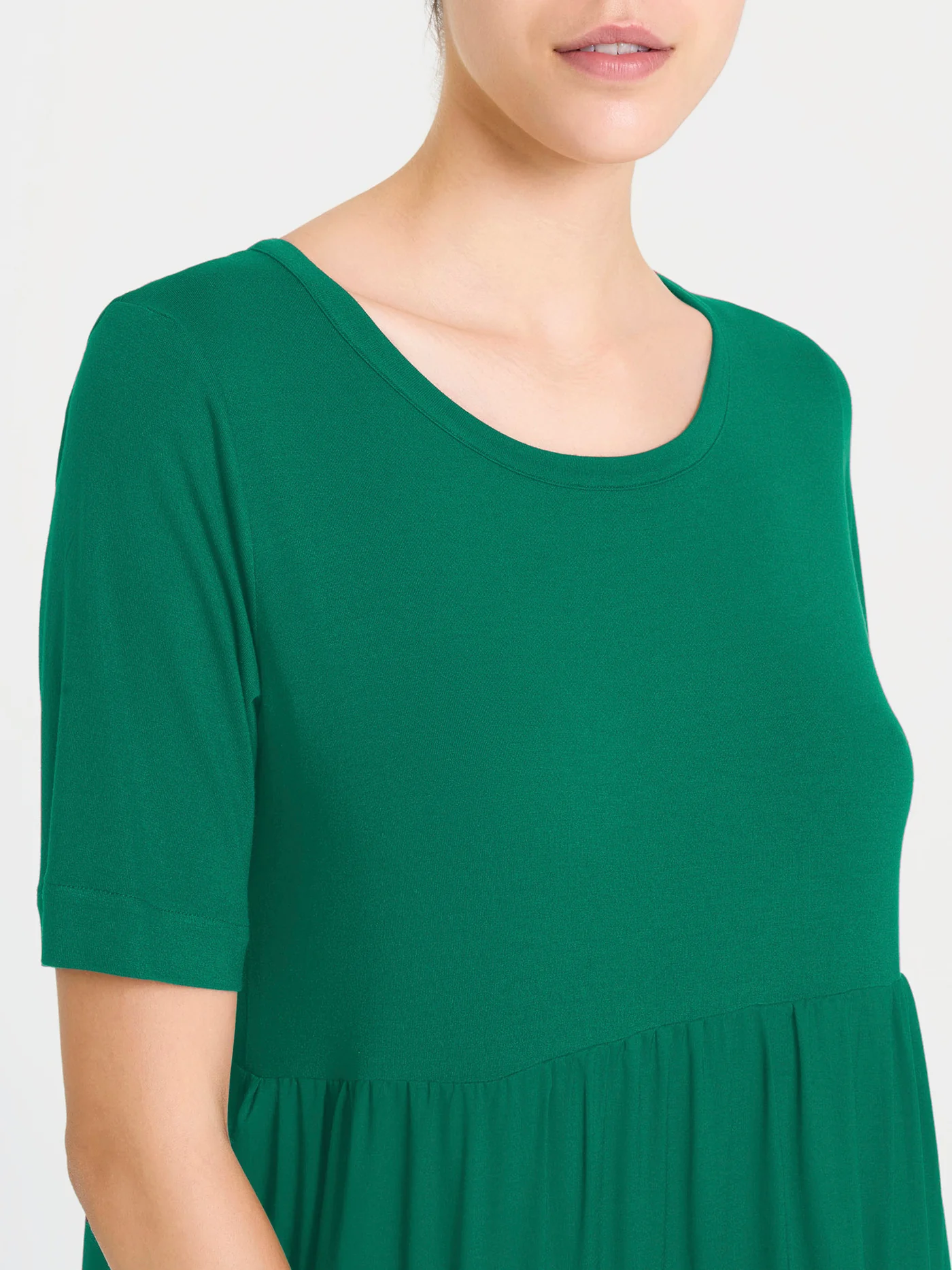 VESTITO SVASATO A BALZE -RAGNO - immagine 3