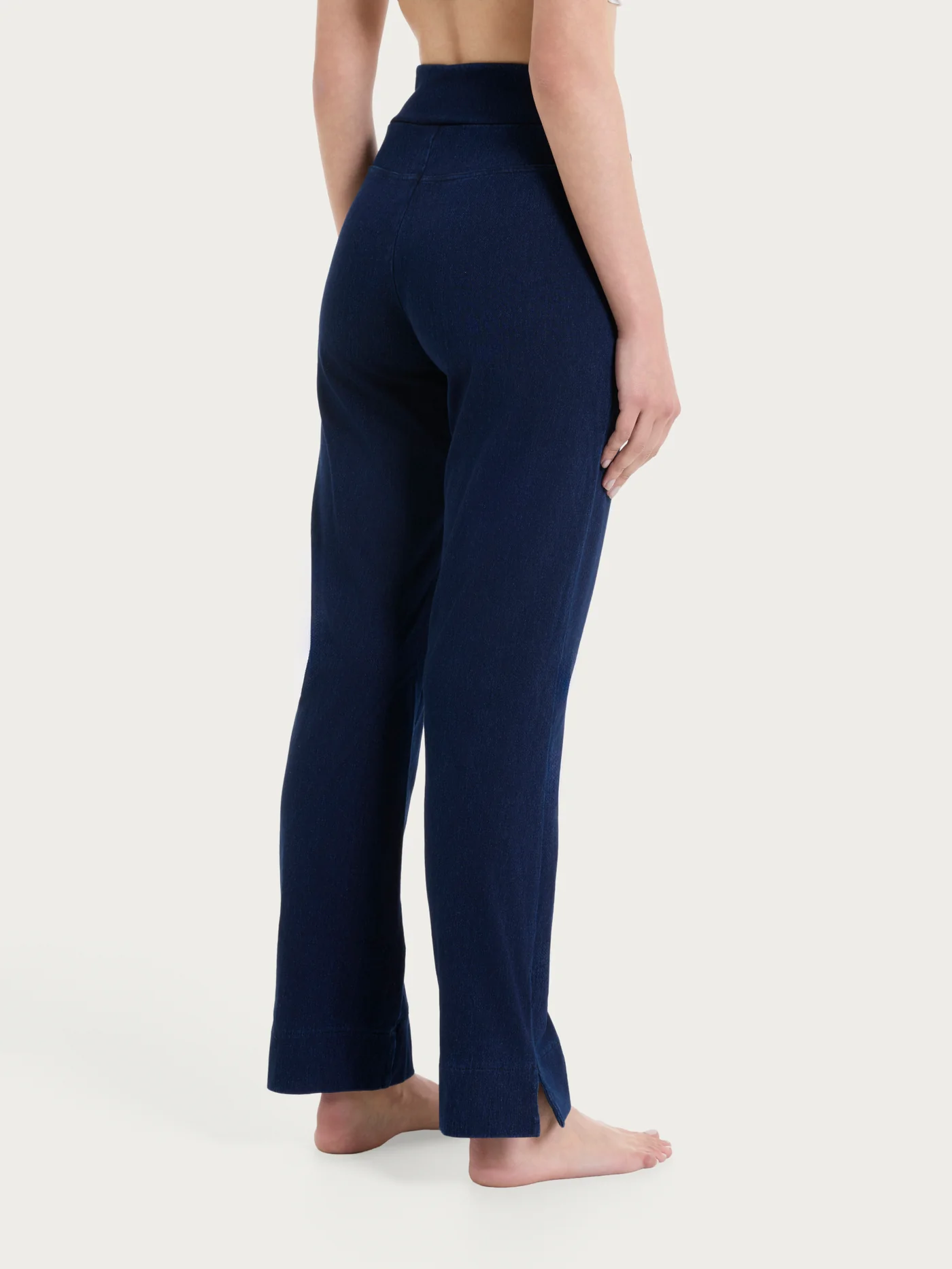 LEGGINGS DI JEANS A GAMBA DRITTA-RAGNO - immagine 2