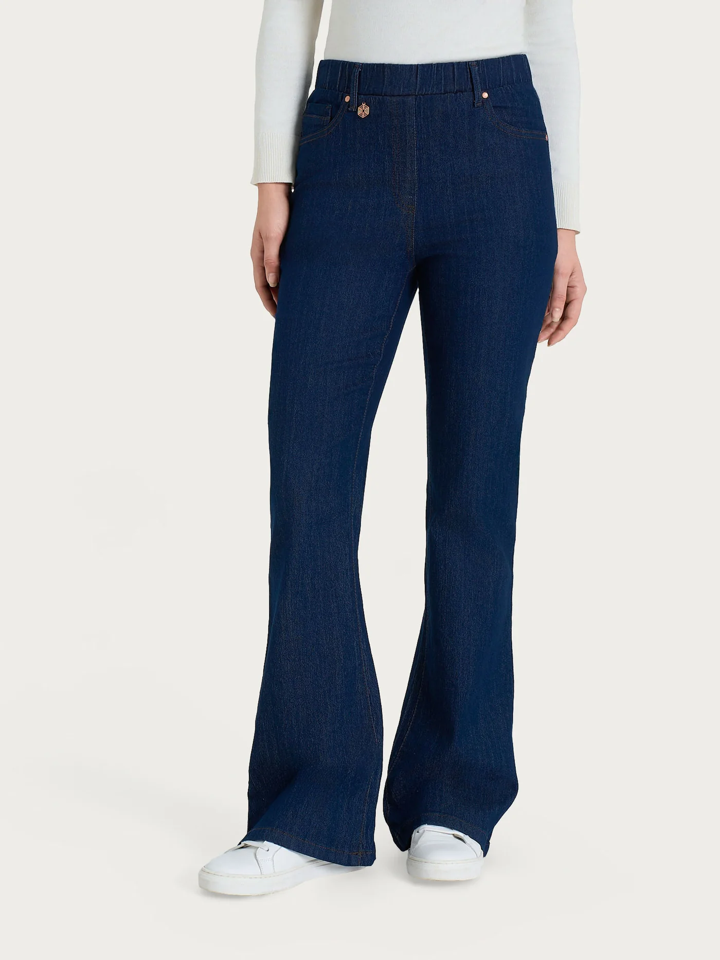 Jeans Flare scampanato sul fondo-Ragno (mis.2-7)
