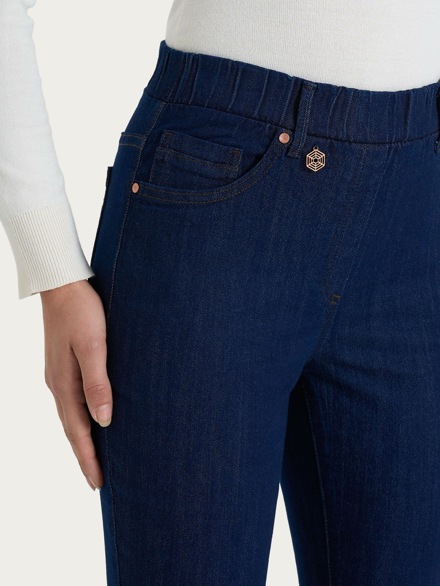JEANS A GAMBA DRITTA-RAGNO(mis.2-7) - immagine 3