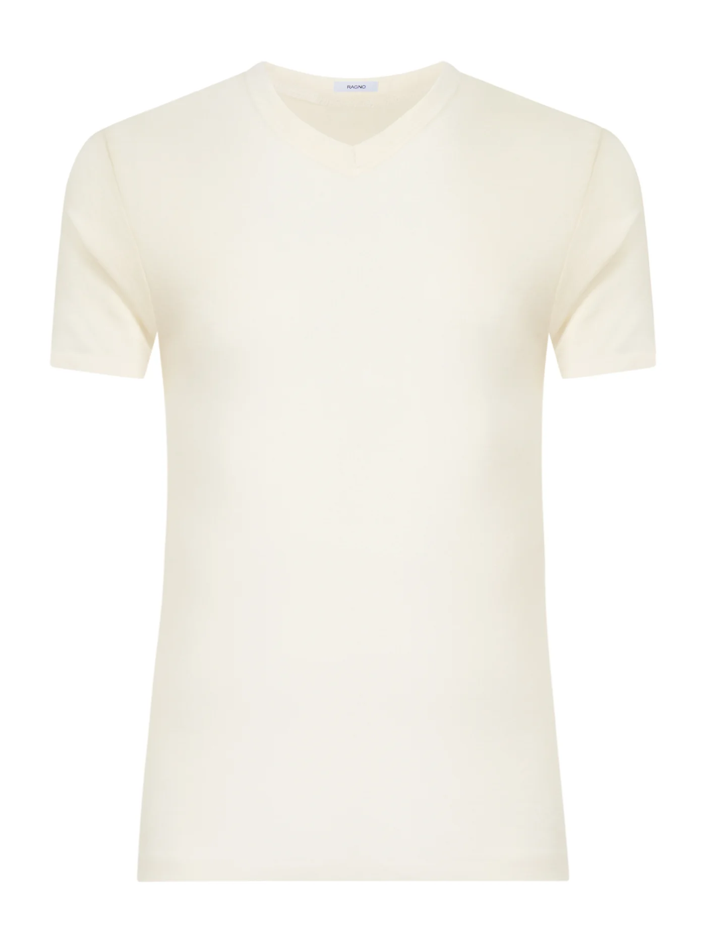 MAGLIA UOMO M/C SCOLLO A V LANA E SETA-RAGNO(mis.4-5) - immagine 4