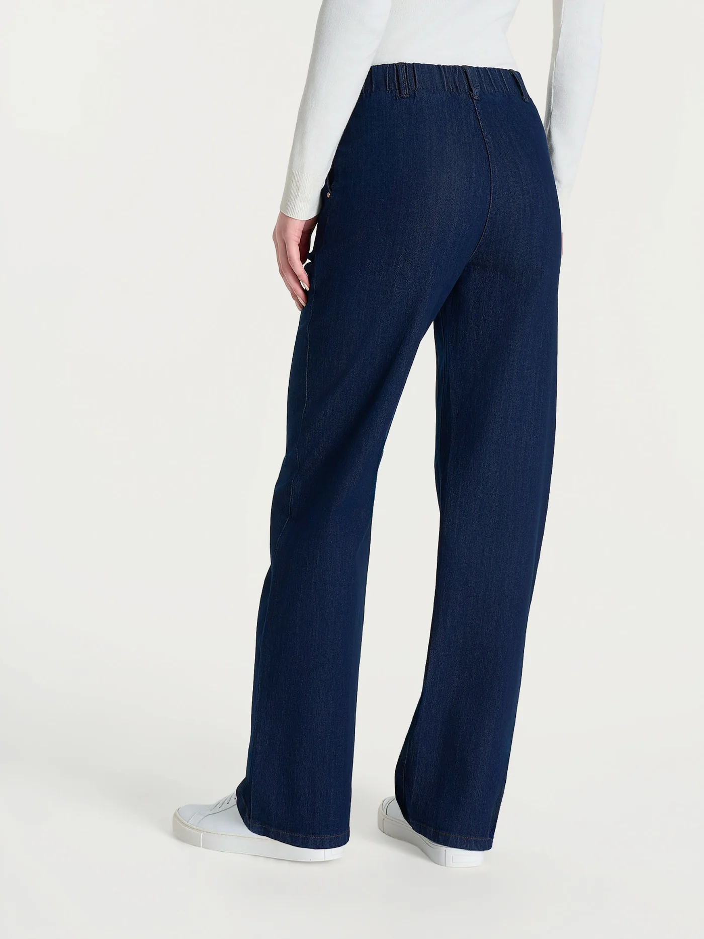 JEANS LARGO CON TASCHE-RAGNO(mis.2-7) - immagine 2