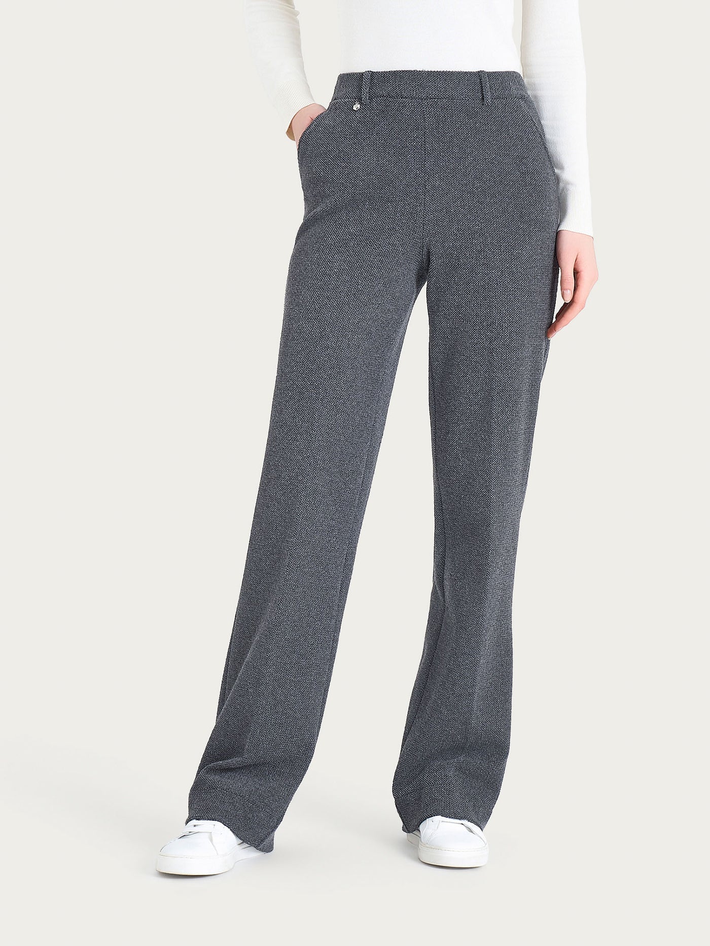 PANTALONE AMPIO FELPATO CON TASCHE-RAG)NO(mis.2-7)