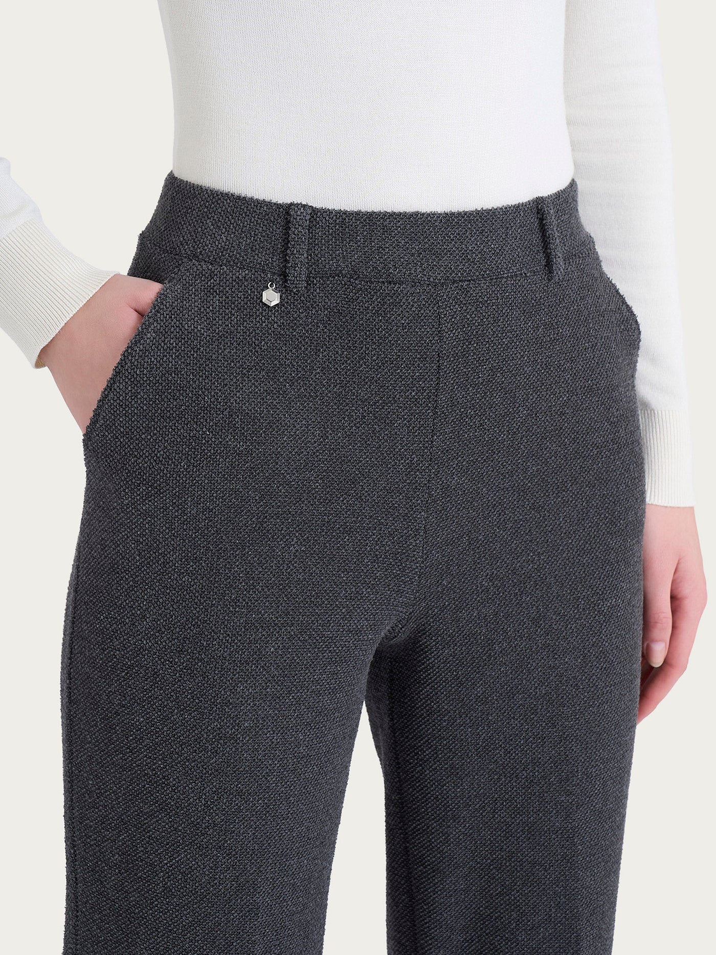 PANTALONE AMPIO FELPATO CON TASCHE-RAG)NO(mis.2-7) - immagine 3