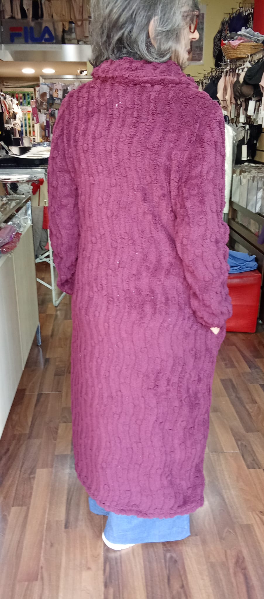 VESTAGLIA DA DONNA LUNGA-BELTY(mis.S M L XL XXL) - immagine 2