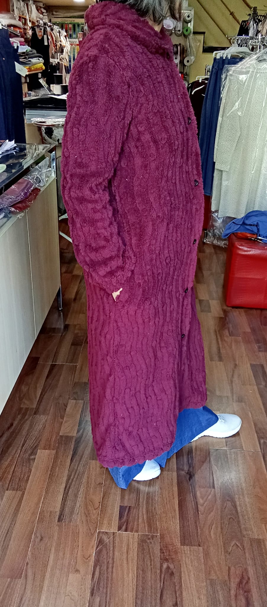 VESTAGLIA DA DONNA LUNGA-BELTY(mis.S M L XL XXL) - immagine 3