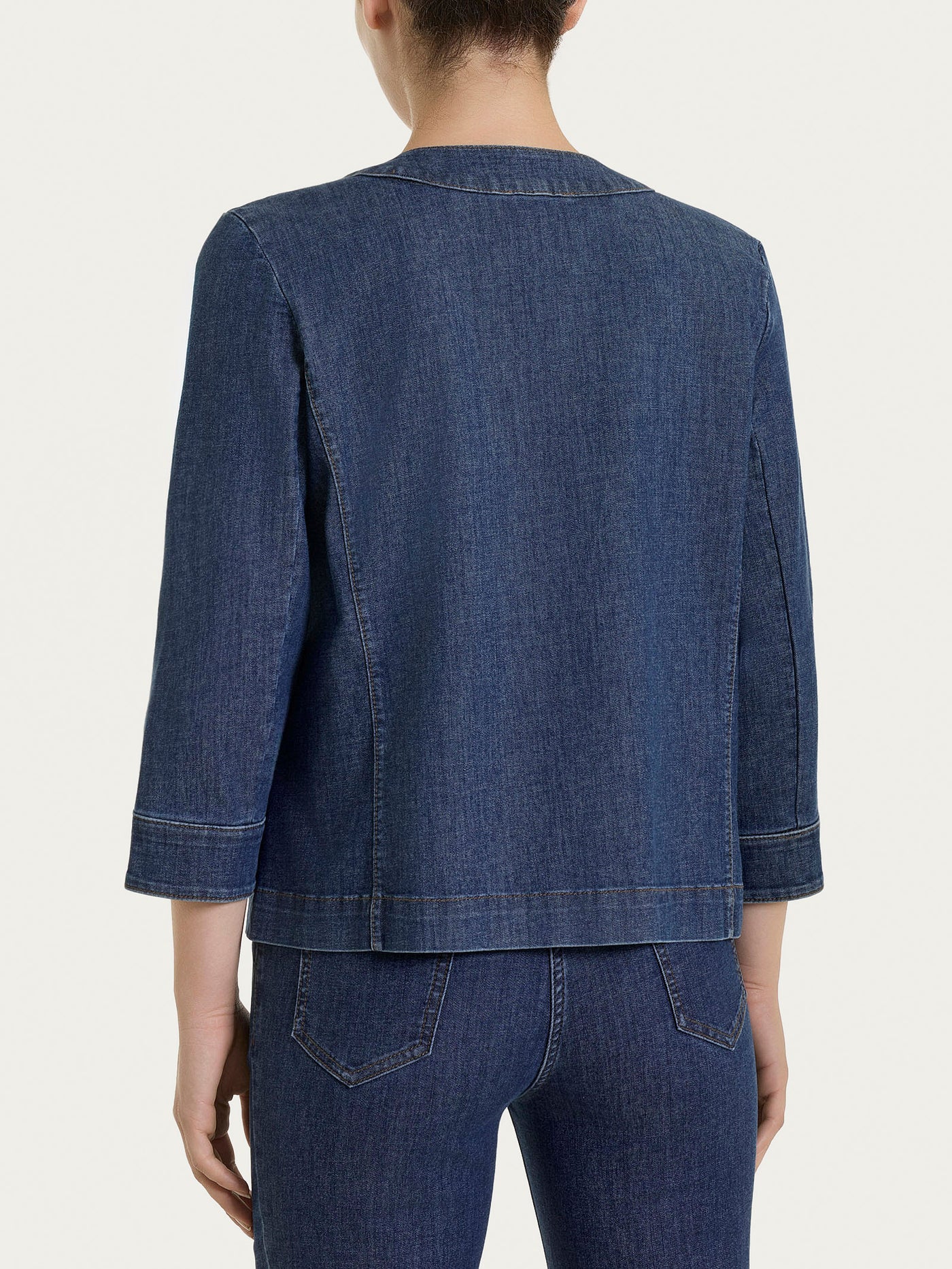 GIACCA DI JEANS MANICA3/4-RAGNO(44/48) - immagine 2