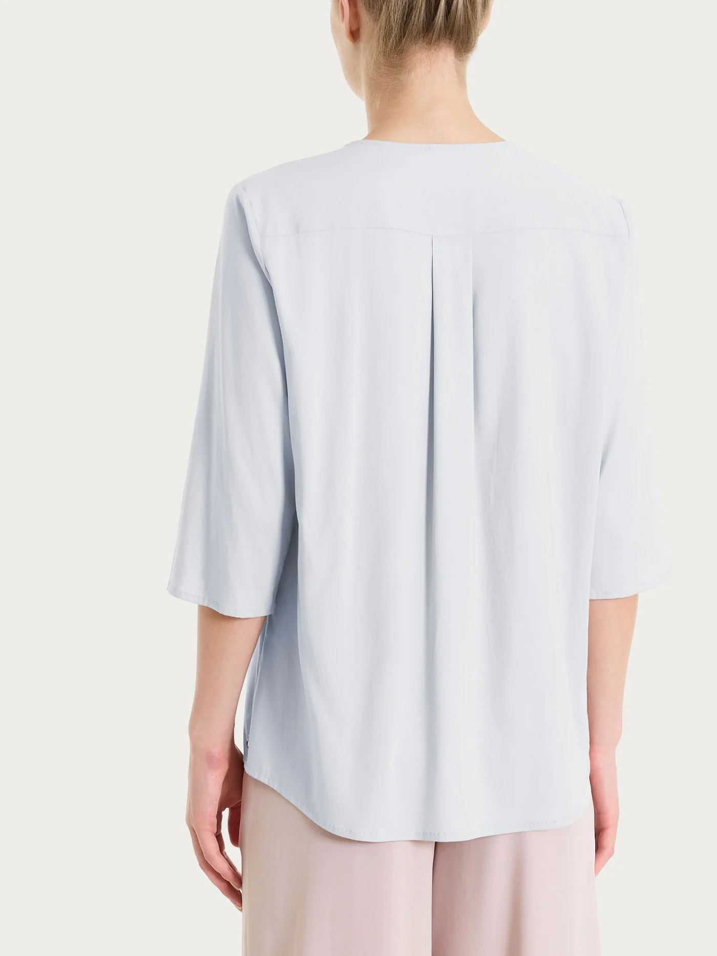 BLUSA CON SCOLLO A V E MANICA 3/4(42/48)-RAGNO - immagine 4