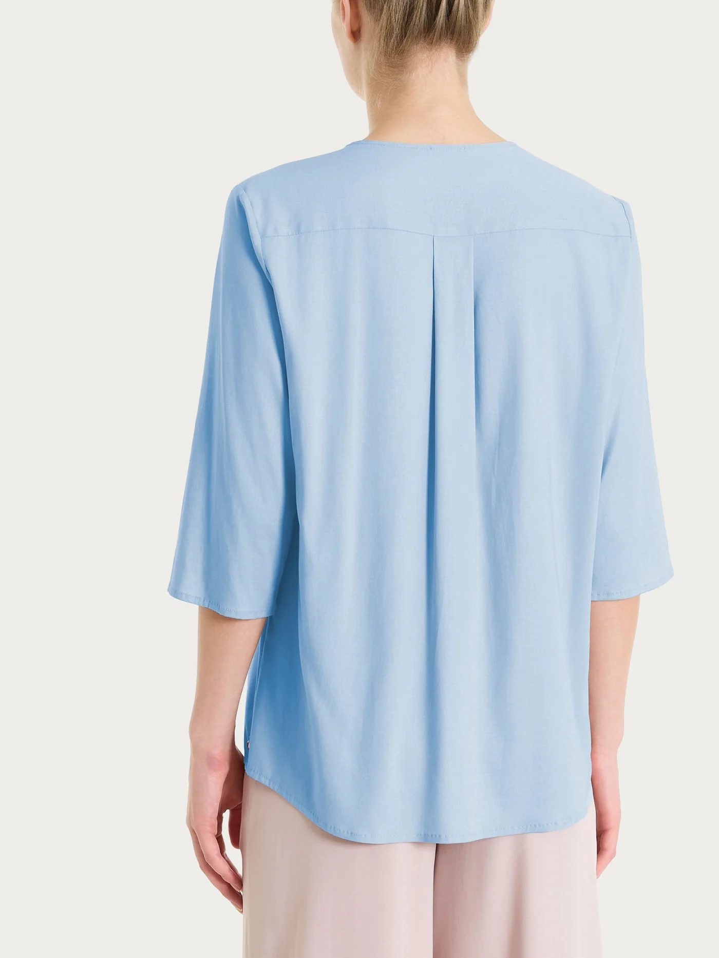 BLUSA CON SCOLLO A V E MANICA 3/4(42/48)-RAGNO - immagine 6