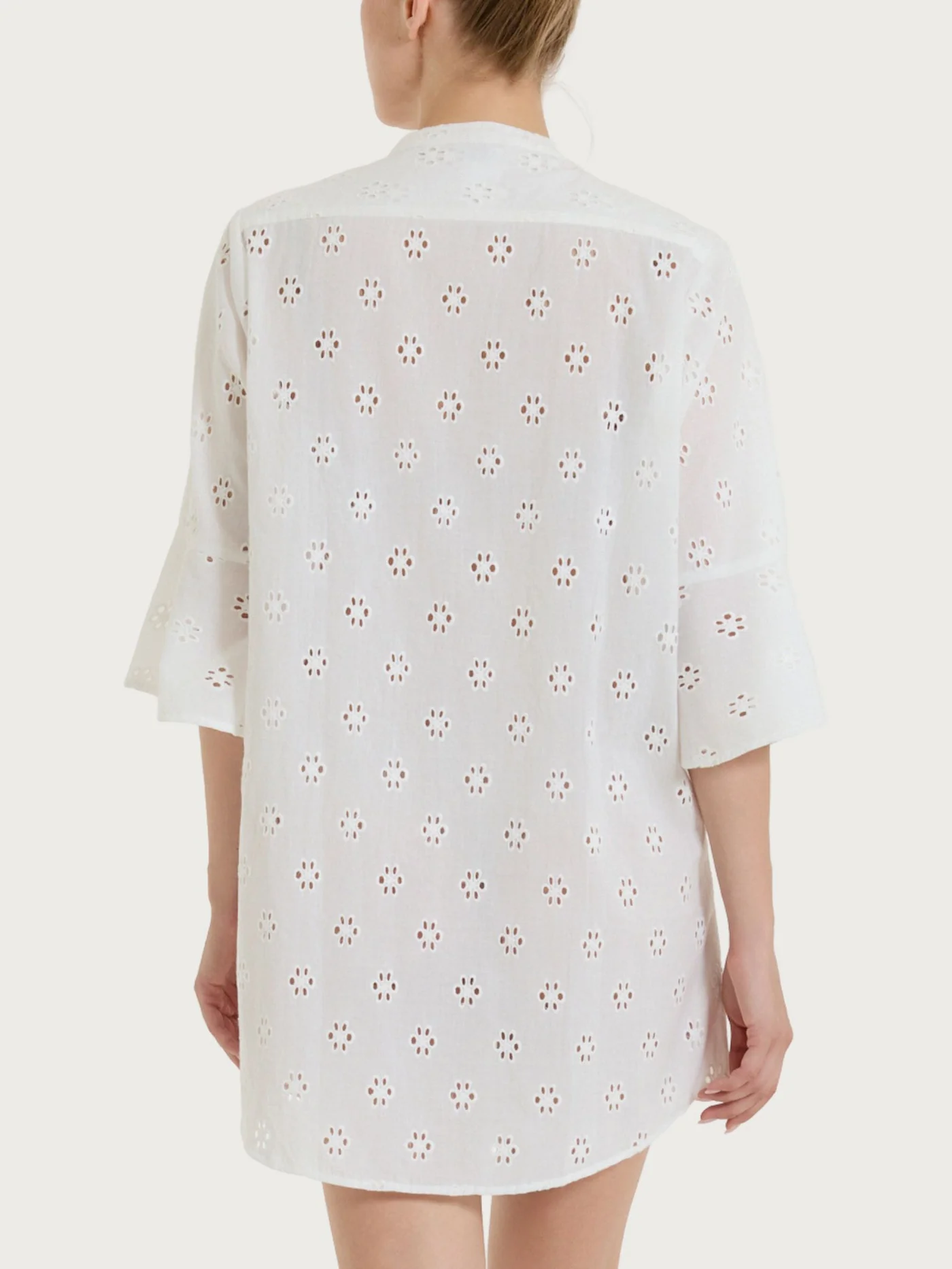 CAMICIA ABITO IN SANGALLO(40/46)-RAGNO - immagine 2